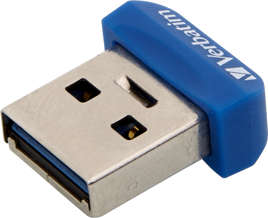 Image of Verbatim Store 'n' Stay NANO - USB 3.0 Drive 64 GB - Blue