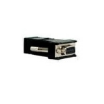 Perle DBA0020 RJ-45 DB-9 Black, Stainless steel