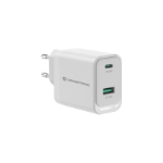 Conceptronic ALTHEA20W45 2-Port 45W GaN USB PD Charger, USB-C x 1, USB-A x 1, QC 3.0, PPS, PD 3.0