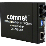ComNet CWFE2SCM2 network media converter 100 Mbit/s Multi-mode Silver