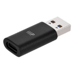 Monoprice 47584 cable gender changer USB‑A USB‑C Black
