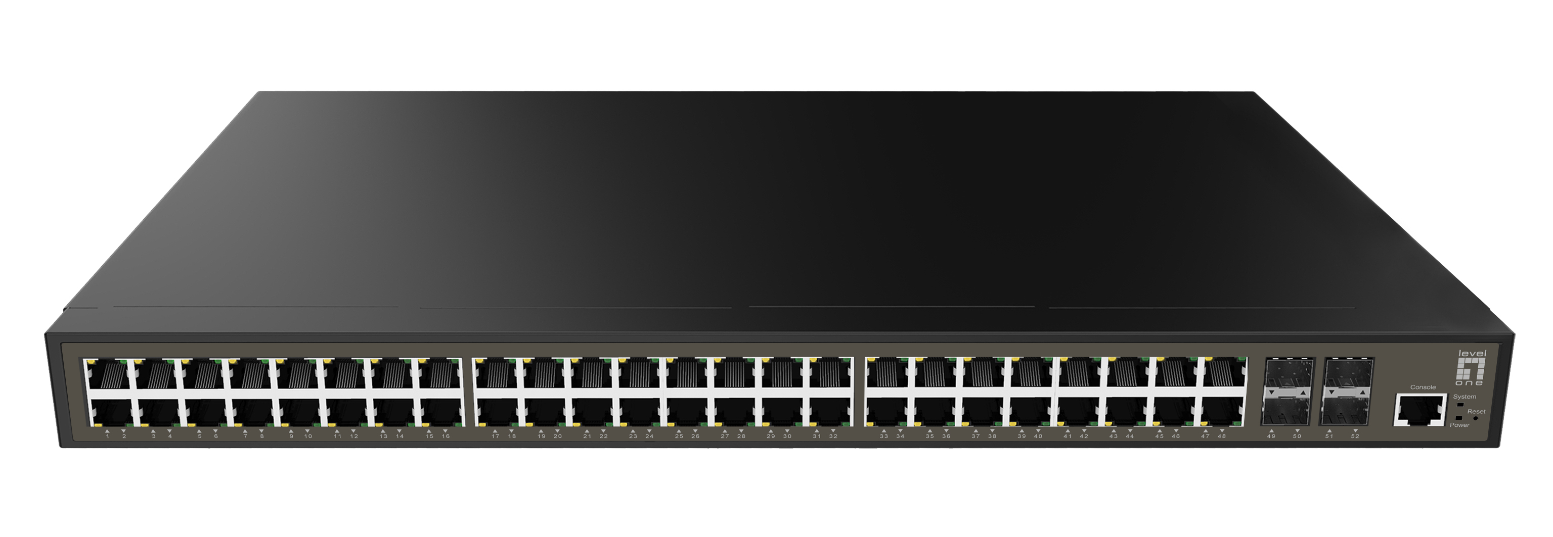 Image of LevelOne GEL-5271 network switch Managed L2+ Gigabit Ethernet...