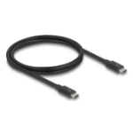DeLOCK 81249 Thunderbolt-kabel 1 m 40 Gbit/s Zwart