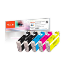 Peach PI200-219 inktcartridge Zwart, Cyaan, Magenta, Geel