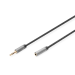 Digitus Audio Extension Cable, 3.5 mm jack to 3.5 mm socket