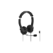 Kensington K97464WW headphones/headset Wired Head-band Calls/Music USB Type-C Black