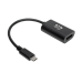 Tripp Lite U444-06N-DP4K6B video cable adapter 5.98" (0.152 m) USB Type-C DisplayPort Black