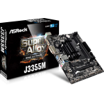 Asrock J3355M motherboard NA (integrated CPU) Micro ATX