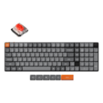Keychron K17 Max keyboard Universal USB + RF Wireless + Bluetooth QWERTY UK English Black