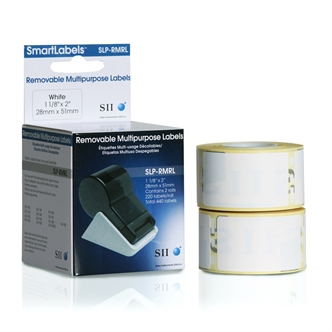 Image of Seiko Instruments SLP-RMRL White Self-adhesive printer label