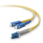 Belkin 10m LC / SC fibre optic cable OFC Yellow