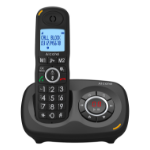 Alcatel XL595B Voice DECT telephone Caller ID Black
