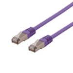 Deltaco SFTP-611PH networking cable Purple 1.5 m Cat6 S/FTP (S-STP)