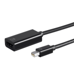 Monoprice 24269 video cable adapter 70.9" (1.8 m) Mini DisplayPort HDMI Type A (Standard) Black