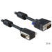 DeLOCK SVGA 2 m VGA cable VGA (D-Sub) Black