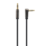 Gembird CCAPB-444L-1M audio kabel 3.5mm Zwart