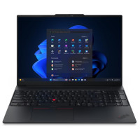 Lenovo NOTEBOOK THINKPAD E16 G3, INTEL ULTRA 5 228V, 2.1-4.5GHz/8MB, 8C, 40TOPS, 32GB, 512GB SSD, INTEL ARC 130V, 16' WQXGA 2560x1600 IPS 400NITS AG 120Hz, WIFI6E, BT, LAN, USB-A, USB4, HDMI, DOS, 3YW, BLACK
