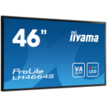 iiyama LH4664S-B1 Signage Display Digital signage flat panel 116.8 cm (46") LED 500 cd/m² Full HD Black 18/7
