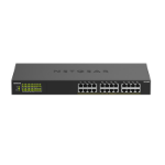 NETGEAR GS324PP Unmanaged Gigabit Ethernet (10/100/1000) Power over Ethernet (PoE) Black