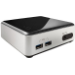Intel NUC BOXD34010WYK PC/estación de trabajo barebone UCFF Negro, Plata i3-4010U BGA 1168 1,7 GHz