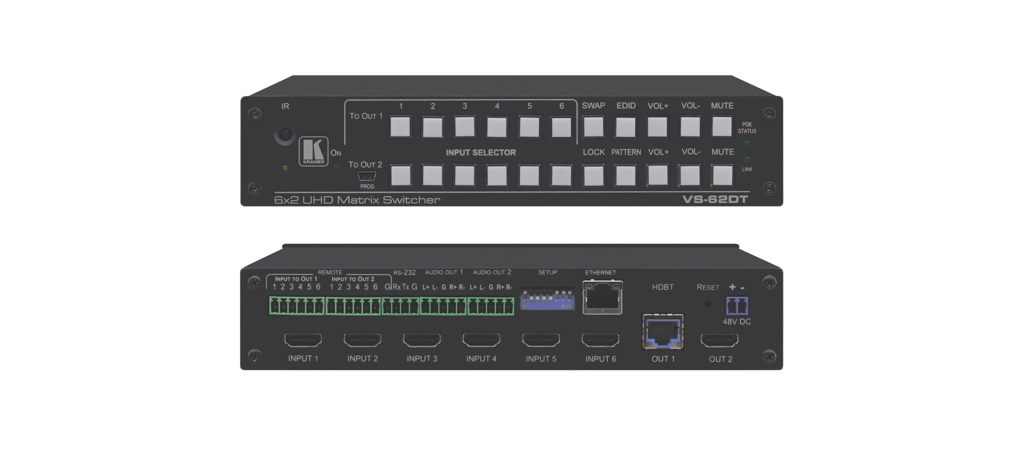 Kramer Electronics Vs-62Dt Video Switch Hdmi