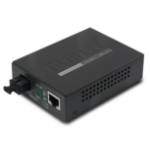 PLANET 10/100/1000Base-T to WDM network media converter 2000 Mbit/s 1550 nm Black