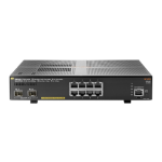 HPE ARUBA 2930F 8G POE+ 2SFP+ SWCH U.S.