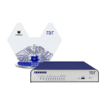 TDT NG2000-D 4G draadloze router 2.5 Gigabit Ethernet Grijs, Blauw