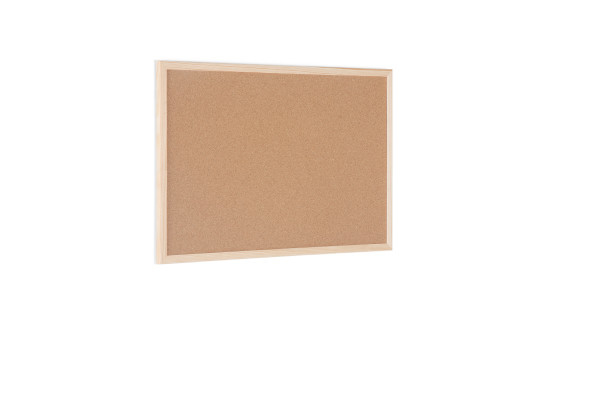 Image of Bi-Office MC030012010 bulletin board Fixed bulletin board Pine...