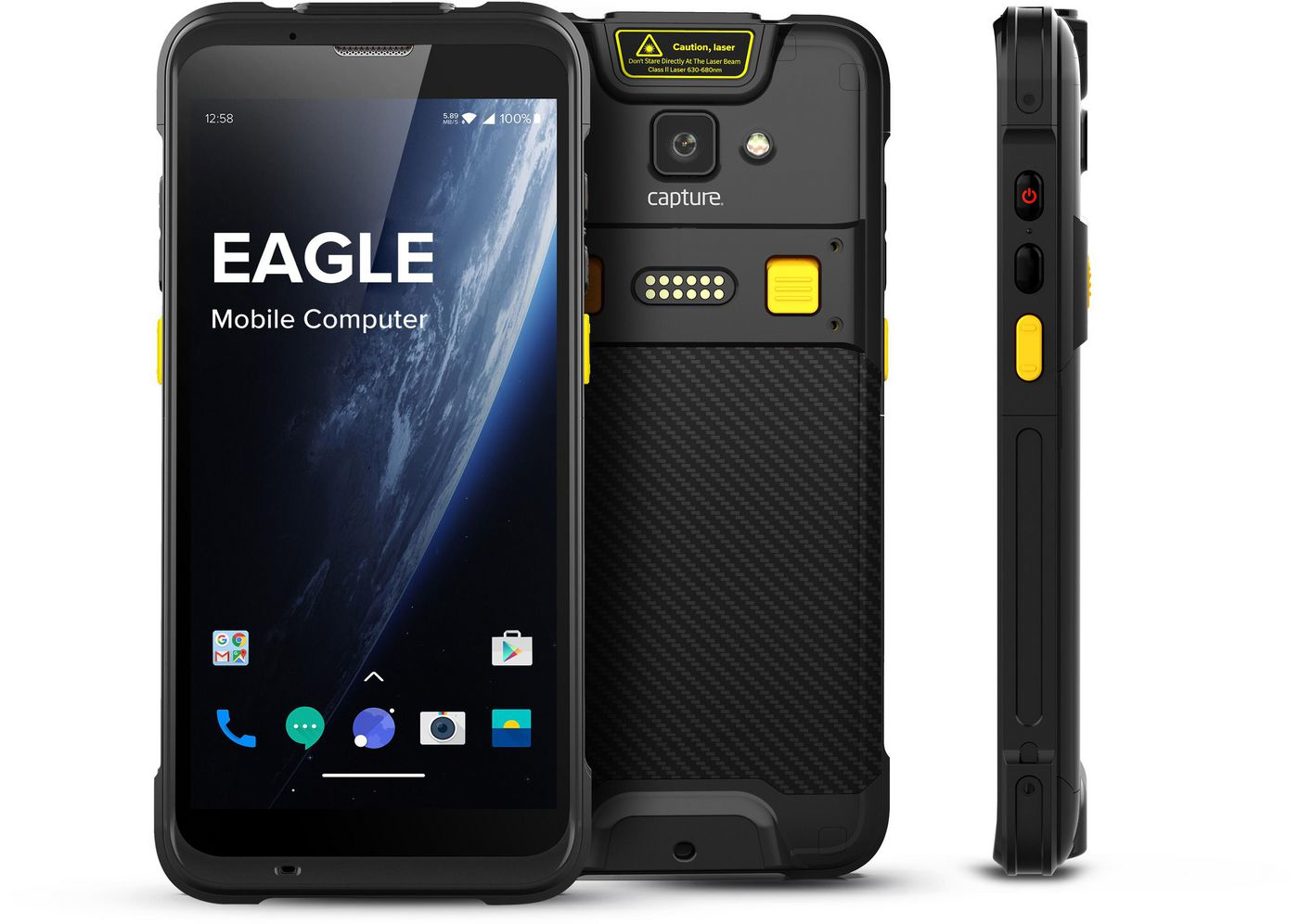 Capture CA-MT-11010B handheld mobile computer 14 cm (5.5") 1440 x 720 pixels Touchscreen 278 g Black
