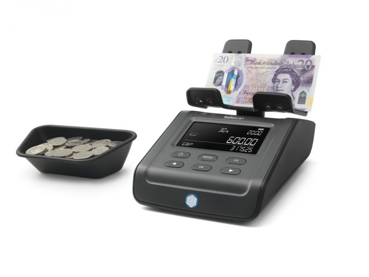 Image of Safescan 6165 Muenz- und Banknotenwaage schwarz