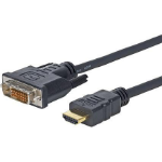 Vivolink PROHDMIDVI10 video cable adapter 10 m HDMI DVI-D Black