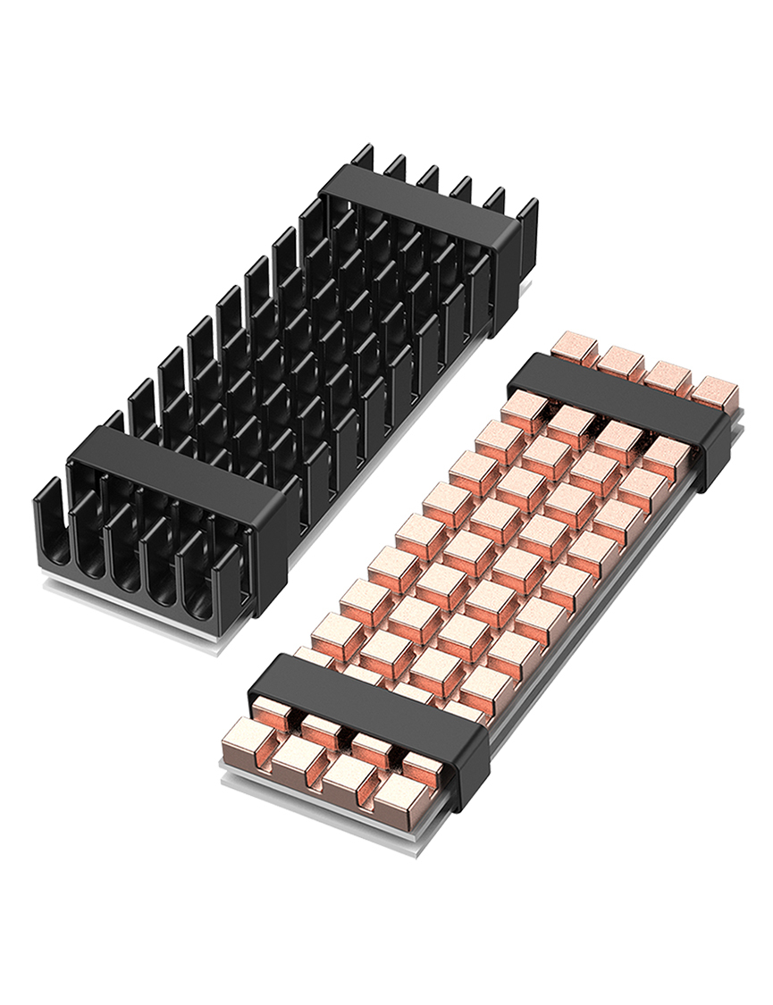 Image of GRAUGEAR G-M2HS02 computer cooling system Solid-state drive...