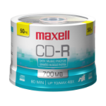 Maxell 648250 blank CD CD-R 700 MB 50 pcs