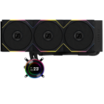 Lian Li GA II Hydroshift II LCD-C 360TL Processor All-in-one liquid cooler 12 cm Black 1 pc(s)