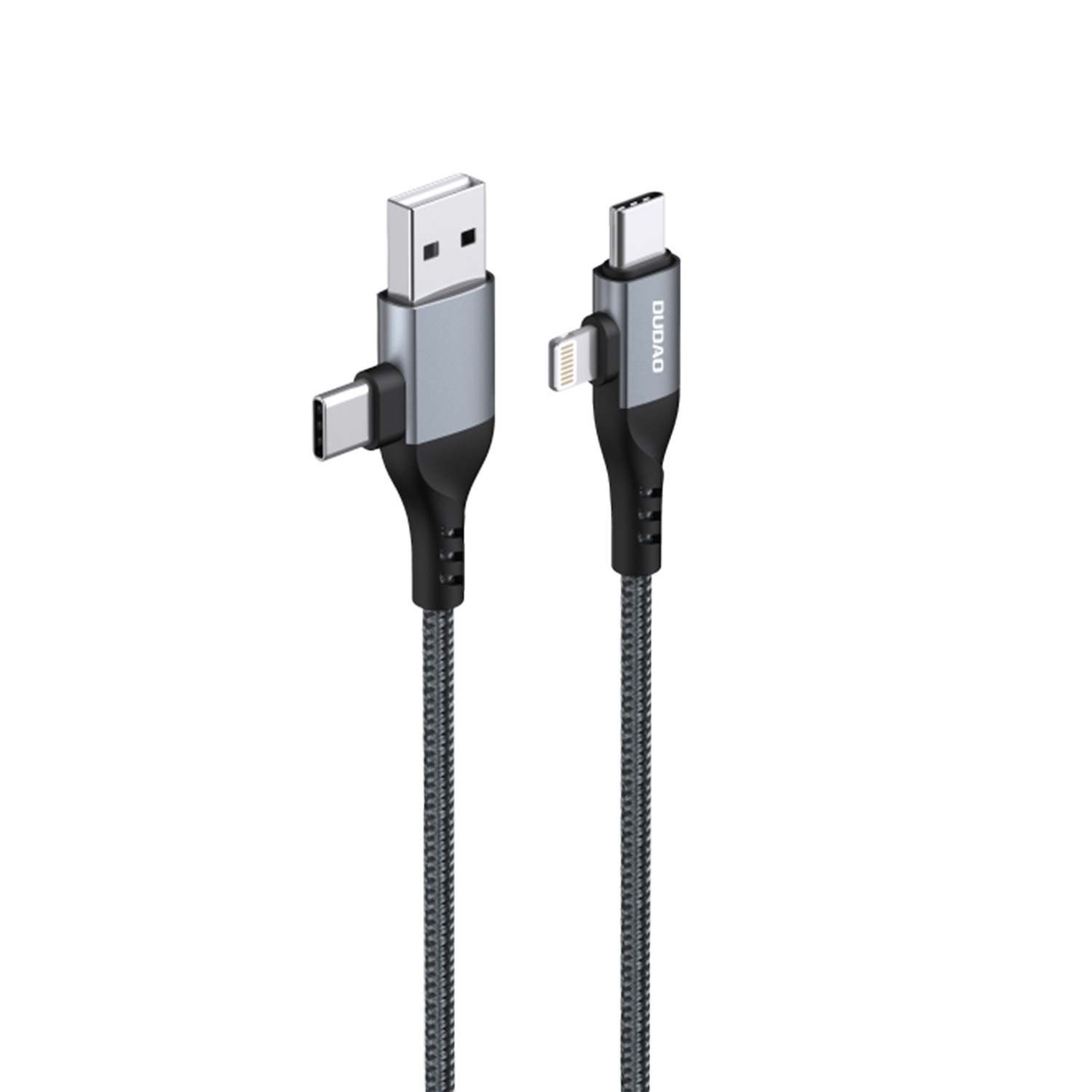 Image of DUDAO L20PRO 4-in-1 fast Charging Cable USB cable 1 m USB A/USB C...