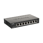 D-LINK | DGS-1100-08PV2 | 8 Port Gigabit Smart Managed PoE Switch with 8 PoE Ports (64W PoE budget)