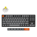 Keychron K8 Max keyboard Universal USB + RF Wireless + Bluetooth QWERTY UK English Black