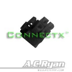 AC Ryan Connectx™ ATX4pin (P4-12V) Female - Black 100x