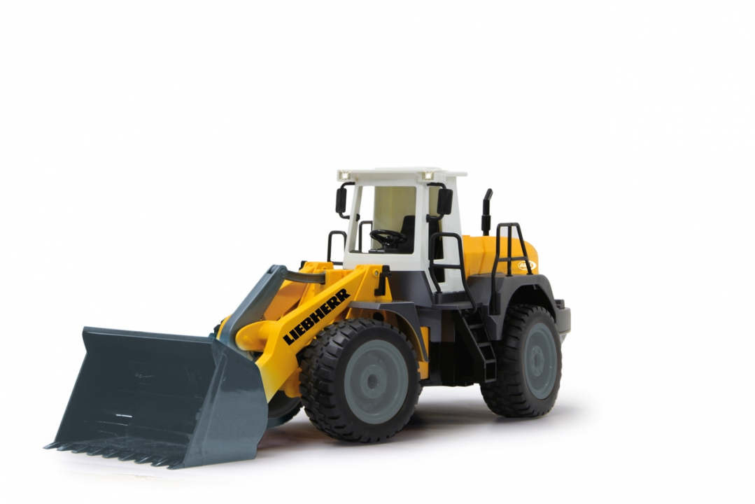 Image of Jamara Wheel loader Liebherr - Alkaline - 2 x AA - 140 mm - 180 mm...