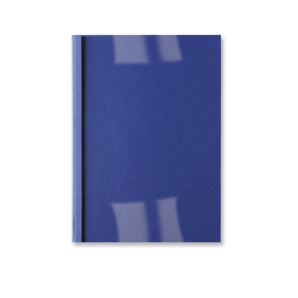 Photos - Binding Machines Accessory GBC LeatherGrain Thermal Binding Covers 3mm Royal Blue  IB451010 (100)