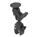 RAM Mounts Tough-Claw Small Clamp Mount with Round Plate Adapter