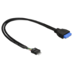 DeLOCK USB 3.0 19 pin - USB 2.0 8 pin 45cm