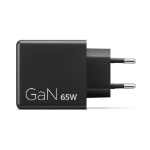 Lenovo Dual USB-C 65W GaN Charger Universeel Zwart AC Binnen