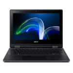 Acer TravelMate Spin B3 TMB311RN-31-C0FM Hybrid (2-in-1) 29.5 cm (11.6") Touchscreen Full HD Intel® Celeron® N 4 GB DDR4-SDRAM 64 GB Flash Wi-Fi 5 (802.11ac) Windows 10 Pro Education Black