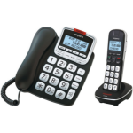 Emporia GD61ABB telephone Analog/DECT telephone Black, Silver Caller ID