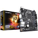 Gigabyte H310M S2V 2.0 motherboard LGA 1151 (Socket H4) Micro ATX Intel® H310