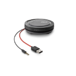 POLY Calisto 5200 speakerphone Universal USB/3.5mm Black, Red