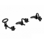 DeLOCK Spacer for PCB black 10 pieces