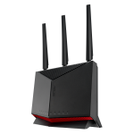 ASUS RT-BE86U wireless router 10 Gigabit Ethernet Dual-band (2.4 GHz / 5 GHz) Black